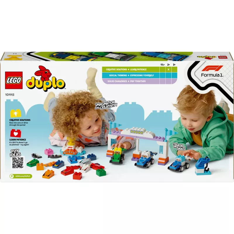 LEGO DUPLO 10445 Wyścigowe Samochody i Kierowcy F1
