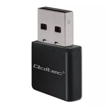 Adapter USB Wi‑Fi QOLTEC NANO 56986 — mini N, USB 2.0, 802.11n