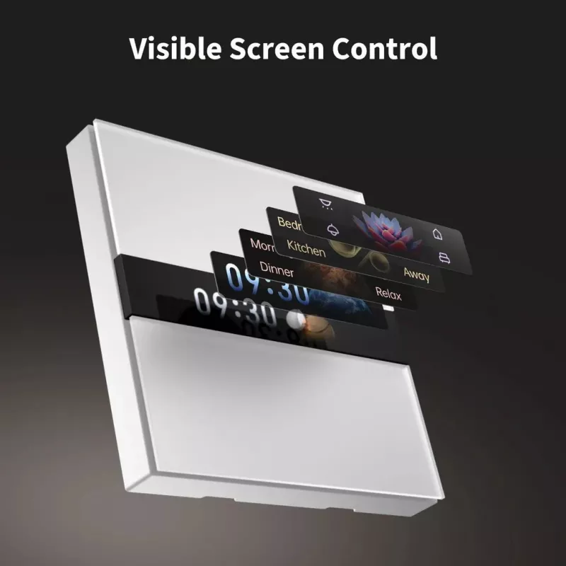 AQARA Display Switch V1 (WS-K02D) - przełącznik Zigbee z wyświetlaczem