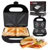 ELDOM Sandwich RUDDY, 750 W, płyty granitowe