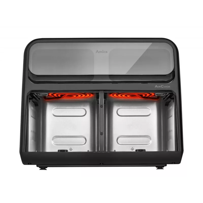 Frytkownica beztłuszczowa AMICA AFM7020 Czarna — moc 700 W, pojemność 3,5 l