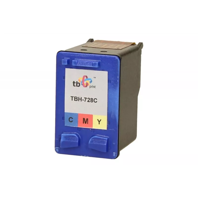 Tusz TBH-728C (HP No. 28 - C8728A) kolorowy regenerowany