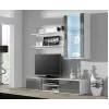Cama stojak TV SOHO 180 biały/szary połysk