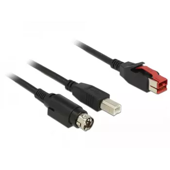 Kabel USB DeLOCK 85489 USB 2.0 3m USB B Czarny
