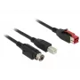 Kabel USB DeLOCK 85489 USB 2.0 3m USB B Czarny