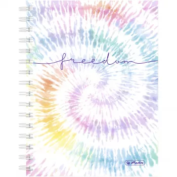 Zeszyt Herlitz New Batik Freedom A5 100 arkuszy Wielokolorowy