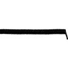 LAPP 73220247 Kabel spiralny UNITRONIC® SPIRAL 300 mm / 1200 mm 3 x 0,25 mm² Czarny 1 szt. (73220247)