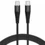 Kabel USB Savio CL-160 2 m USB 2.0 USB C - USB C Czarny