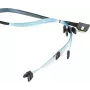 Supermicro - Wewnętrzny kabel SAS - 1x8 cienki SAS (SFF-8654) (M) lewostronnie zagięty do SATA (M) 70 cm