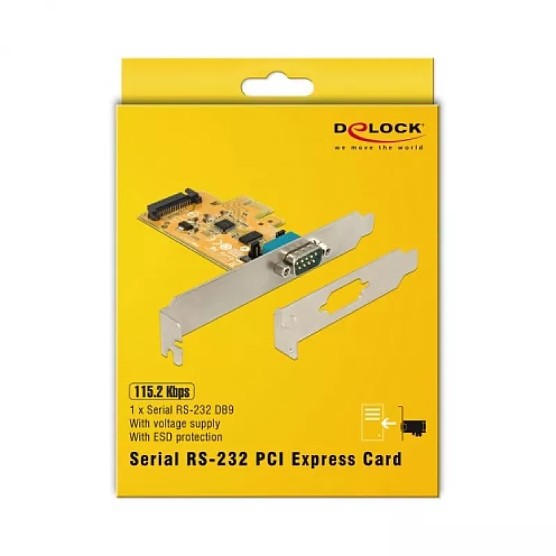 Wewnętrzny adapter RS-232 DeLOCK 90293
