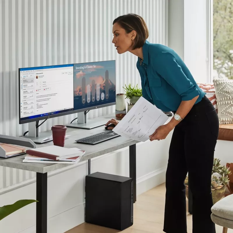 Komputer stacjonarny HP Pro Tower 400 G9 — Intel Core i5-14500, 8 GB DDR5 4800, 512 GB NVMe SSD, Intel UHD 770, Windows 11 Pro, Tower, Jack Czarny