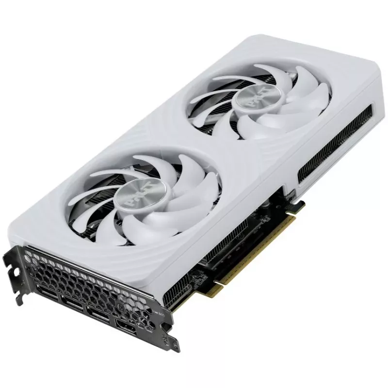 Karta graficzna Palit GeForce RTX 5060 Ti White OC — GeForce RTX 5060 Ti, 16 GB GDDR7, 128-bit, PCIe 5.0, 2407 MHz