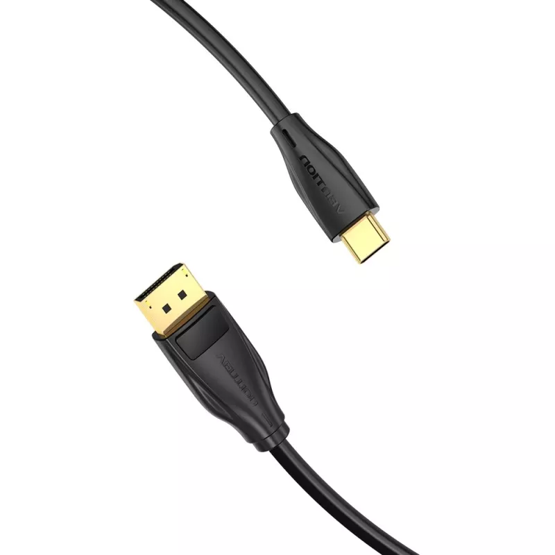 Kabel Vention USB-C do DisplayPort 8K 2 m, USB Typu-C do DP, czarny