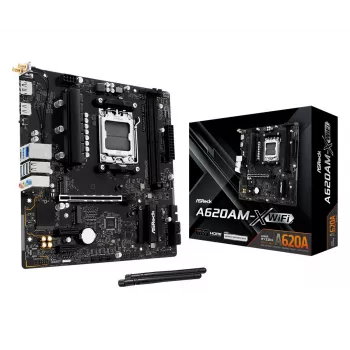 ASRock A620AM-X WiFi AMD A620 AM5 Micro-ATX Płyta Główna