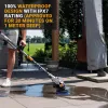Batavia B.V. | 18V Twin Brush - Bezprzewodowa, bezszczotkowa, teleskopowa szczotka do szorowania, bez akumulatora i ładowarki | IPX7