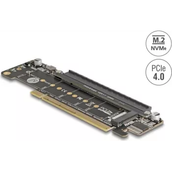 DELOCK Karta PCI Express 4.0 x16 na 2 gniazda M.2 Key M NVMe
