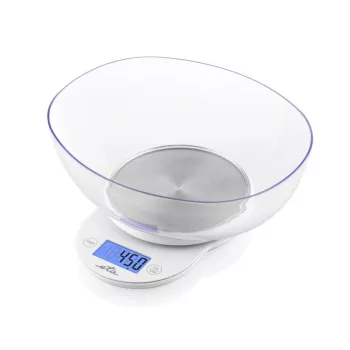 Waga kuchenna ETA z miską | ETA577090000 Mari | Działka 1 g | Wyświetlacz LCD | Biały