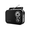 Muse | M-051R | Przenośne radio 2-pasmowe | Czarny