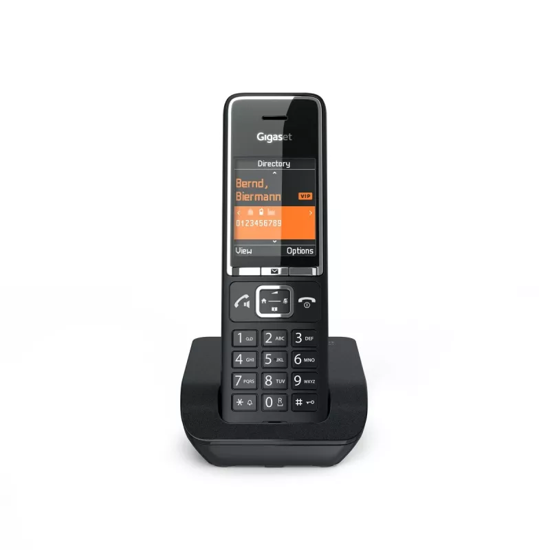Telefon bezprzewodowy Gigaset Comfort 550 — słuchawka DECT o długim czasie pracy baterii