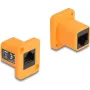 Przejściówka płci złącza DeLOCK 87998 RJ45 pomarańczowa