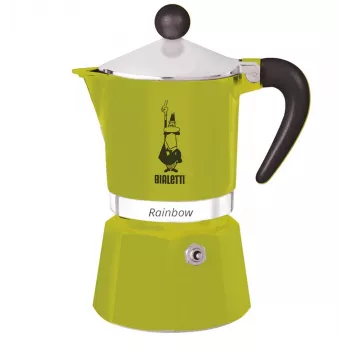 Bialetti Rainbow kawiarka 0.27 L zielona