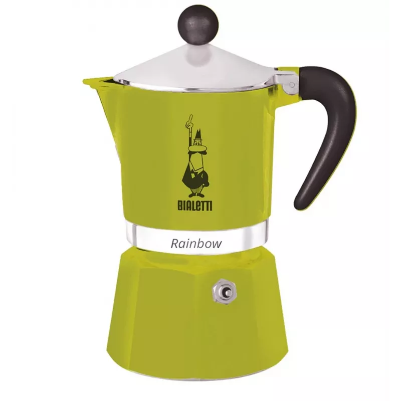 Bialetti Rainbow kawiarka 0.27 L zielona