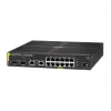 HPE Aruba Networking 6100 12G Class4 PoE 2G/2SFP+ 139W Zarządzany L3 Gigabit Ethernet (10/100/1000) Power over Ethernet (PoE) 1U Czarny