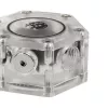 Wskaźnik przepływu BitsPower Hexagon Flow Indicator-RGB BP-HFI-RGB — oświetlenie RGB, sześciokątna konstrukcja