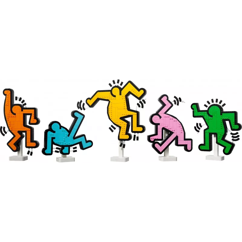 LEGO ART 31216 Keith Haring - Tańczące Postacie
