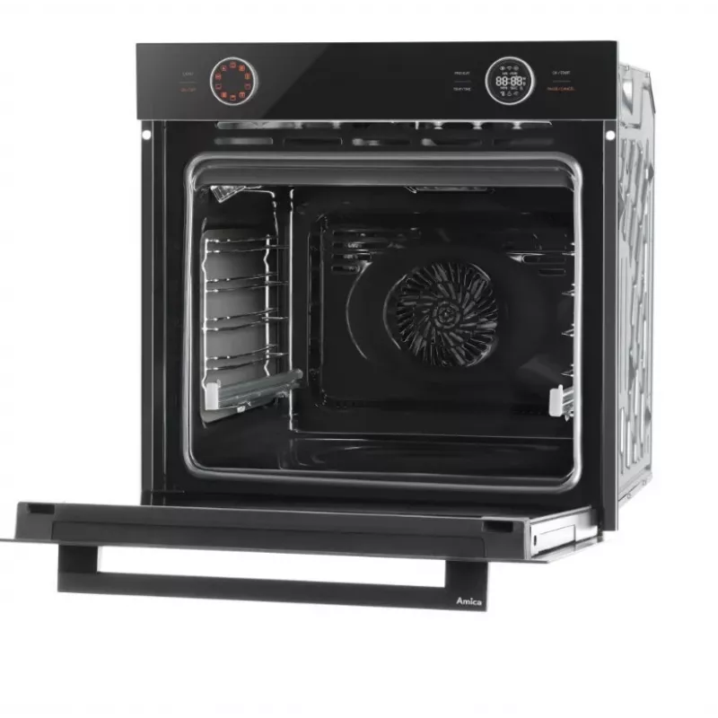 Piekarnik do zabudowy AMICA ED6769BA+ S-TYPE 1195515 z funkcją multifunkcyjną, klasa energetyczna A+