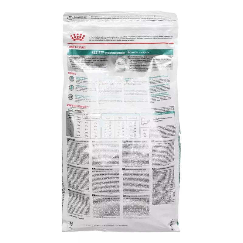 ROYAL CANIN Satiety Weight management Small - sucha karma dla psa - 3kg