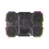 Podkładka chłodząca do laptopa ESPERANZA EGC107 — 3 wentylatory 1200–2600 RPM, 390×255×38 mm, USB PD, RGB, 5 pozycji wysokości, czarna