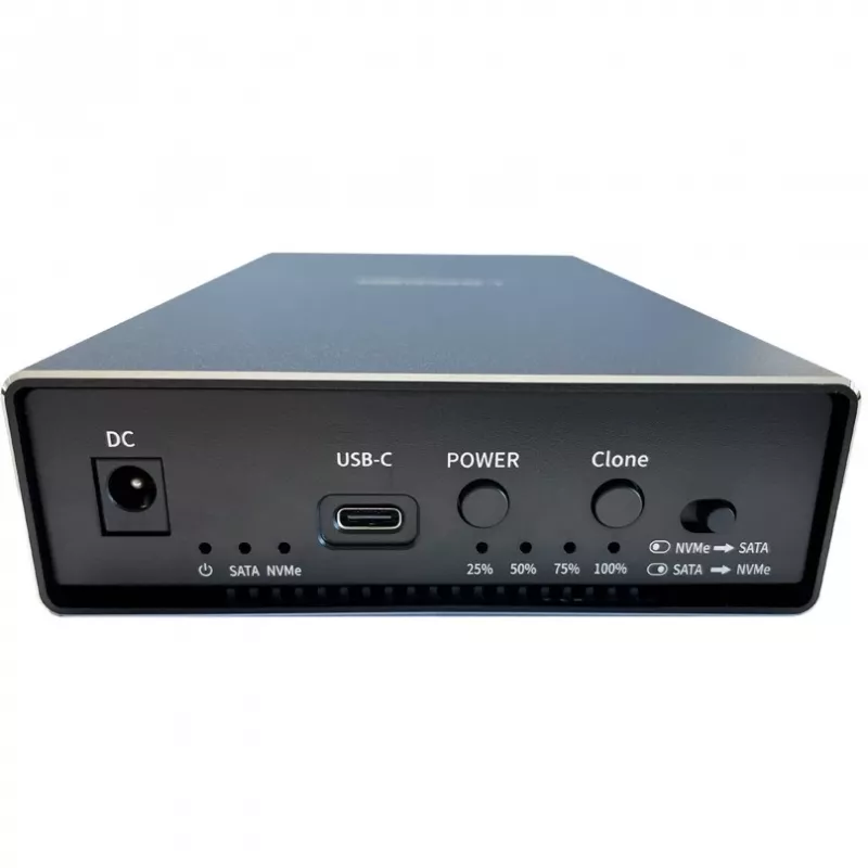 Obudowa HDD/SSD LC-Power LC-DOCK-C-35-M2 3.5 cala USB Type-C 10 Gbit/s