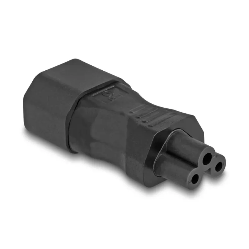 DeLOCK Netzadapter IEC 60320 C14 na wtyk C5 2,5 A prosty czarny