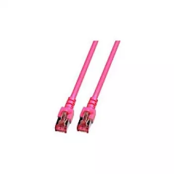 EFB-Elektronik RJ45 kabel krosowy Cat.6 S/FTP LSZH magenta 7,5m Producent: EFB Elektronik (K5519.7,5)