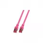 EFB-Elektronik RJ45 kabel krosowy Cat.6 S/FTP LSZH magenta 7,5m Producent: EFB Elektronik (K5519.7,5)