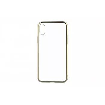 Miękkie etui Devia do iPhone XS/X (5,8 inch) TPU, złote