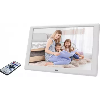Cyfrowa ramka na zdjęcia SENCOR SDF 1082 WH 10 cali wyświetlacz 1280x800