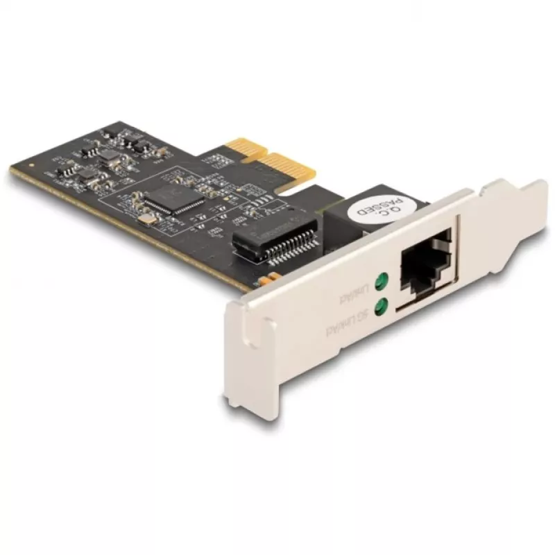 DeLOCK PCI Express x1 Card 81260 1 x RJ45 5 Gigabit LAN RTL8126