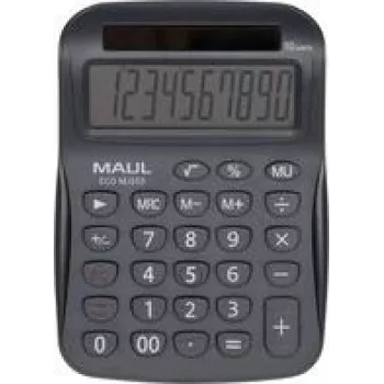 Jakob Maul GmbH kalkulator biurkowy ECO MJ 555 10 cyfr zielony zasilanie solarne - bez baterii (7263584)