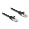 Kabel sieciowy DeLOCK RJ50 męski do RJ50 męski S/FTP 0,25 m czarny