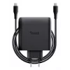 TRUST Maxo 100W 2-Port USB-C GaN Charger — 100 W, 2× USB-C, 20 V max, kabel 2 m, czarny
