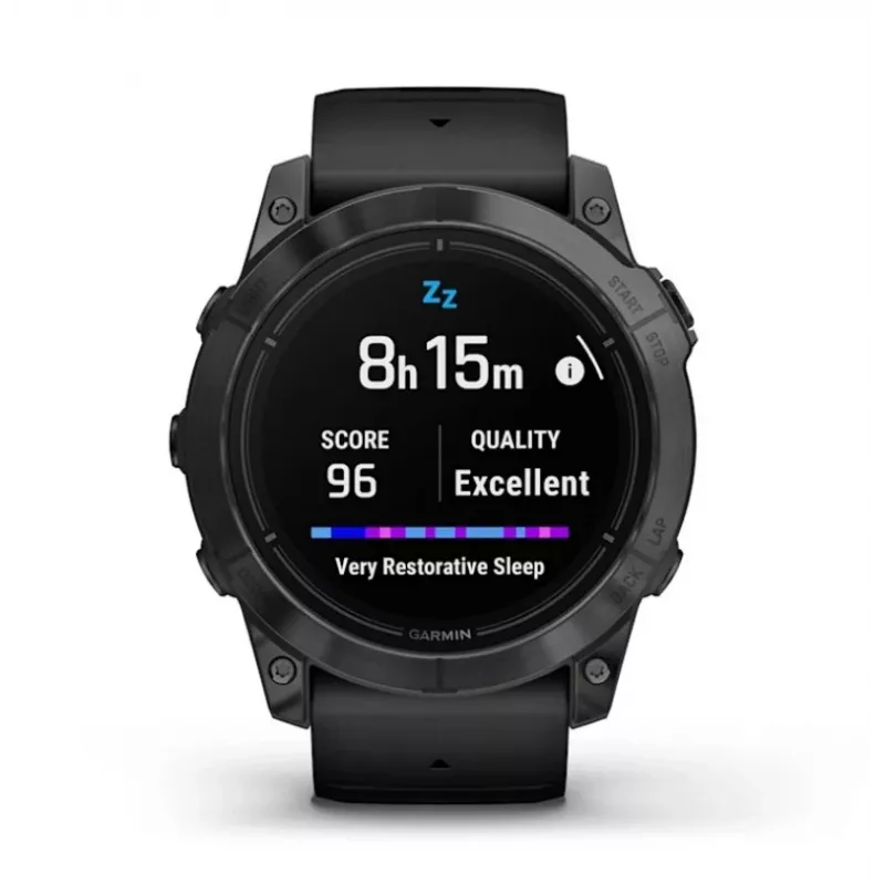 Smartwatch GARMIN epix Pro (Gen 2) — 1,4 cala AMOLED 454×454, 32 GB, GPS, Wi‑Fi, Bluetooth, koperta 51 mm, 98 g, czarny silikon