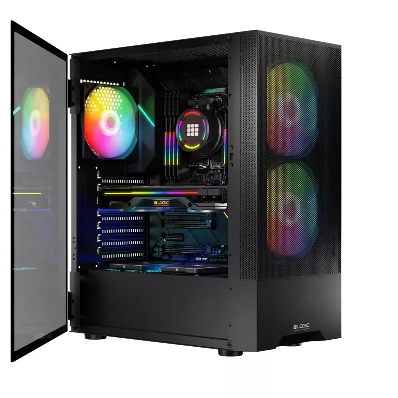 Obudowa Logic ARYA ARGB MINIDI USB 3.0 Czarny