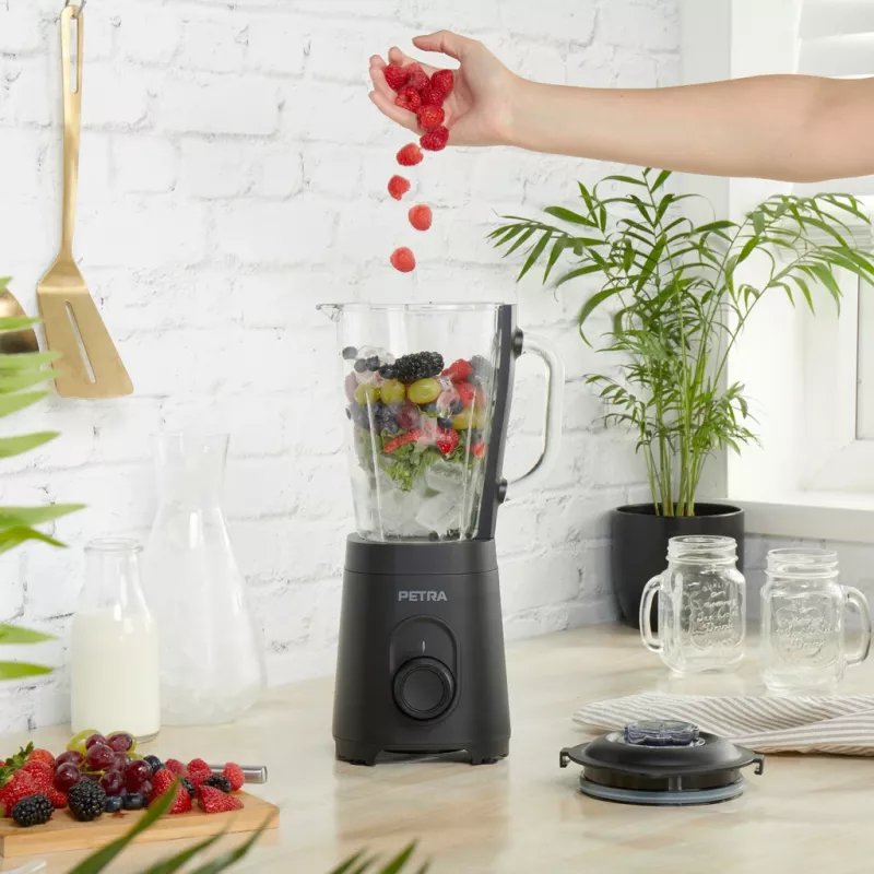 Blender szklany dzbanek Petra PT5531MBLKVDE czarny