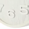 NeXtime 3096WI - Zegar ścienny - kwarcowy - okrągły - biały - drewno - drewno