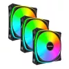 MONTECH AX120 PRO Czarny 120 mm ARGB 3-Pack