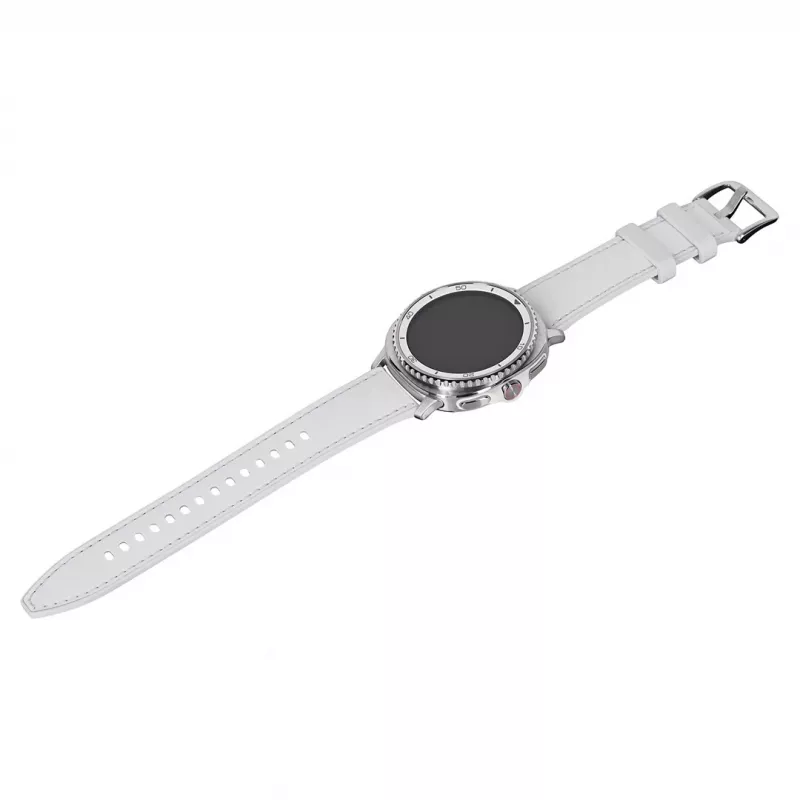 Smartwatch Samsung Galaxy Watch 8 Classic 46 mm Srebrny — 3,3 cm AMOLED, 4G, 64 GB, 445 mAh