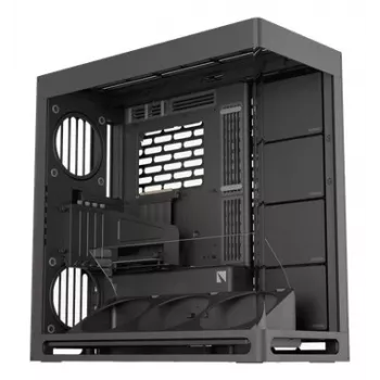 Obudowa PC HAVN HS 420 VGPU, Midi-Tower, E-ATX, szkło hartowane, kabel riser PCIe 5.0 - czarna