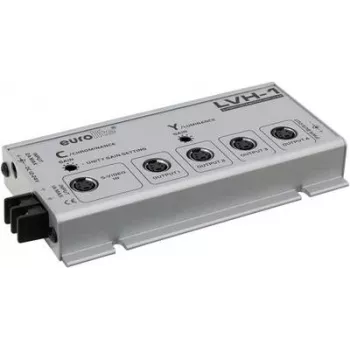 Wzmacniacz dystrybucyjny S-Video EUROLITE LVH-1 (1 wejście, 4 wyjścia)
